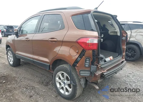 2018 Ford Ecosport Se from USA, damaged, VIN MAJ6P1ULXJC215388